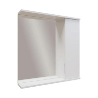 Зеркало "Лайн-70"белый правый  с подсв.  П