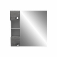 Зеркало-шкаф "Латте" 60 см сандал